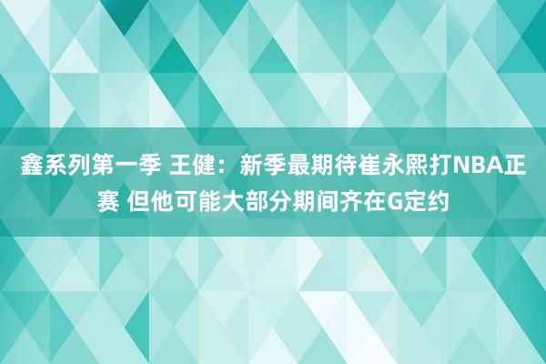 鑫系列第一季 王健：新季最期待崔永熙打NBA正赛 但他可能大部分期间齐在G定约